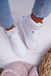 Women's Cross Jeans High Sneakers White EE2R4145C