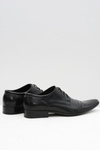 Men's Black Willy Visiting Half Shoes
