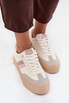 Damskie Sneakersy Zgaszona Biel LEE AILANI WOMEN LOW 50253004.02A