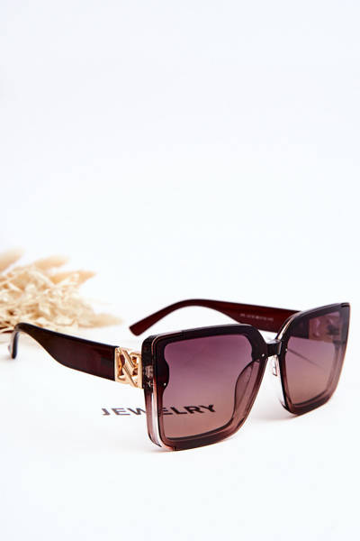 Trendy Prius V219 Sunglasses Dark Brown