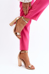 Heel Sandals gold Georgina
