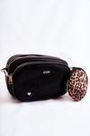 Women's Messenger Bag 3w1 GOE ZNJ030 Black