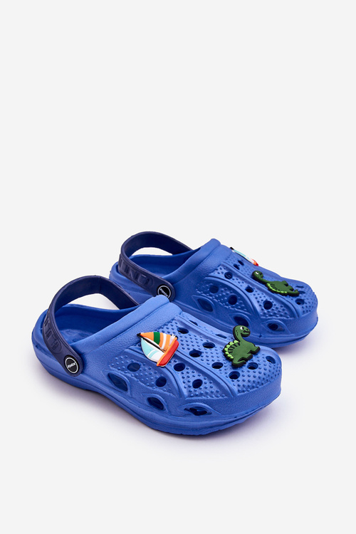 Children's Foam Lightweight Crocs Sandals Blue Sweets