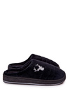 Men's padded slippers Black Ronny