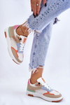 Buty Sportowe Sneakersy Damskie Multikolor Big Star LL274437