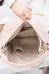 Large Women's Shopper Bag Powder Pink