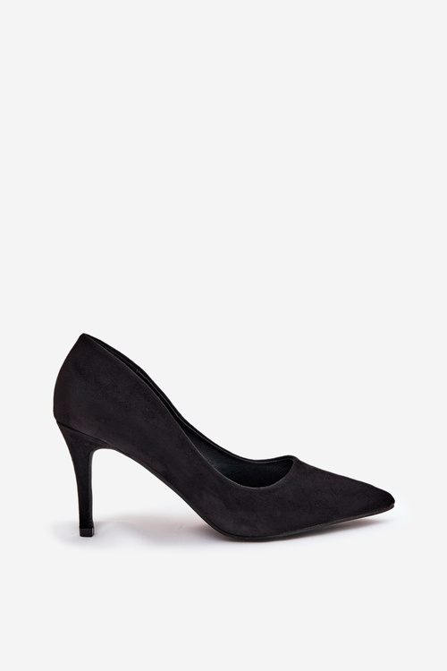 Stiletto Heels Made Of Eco Suede Black Vannith