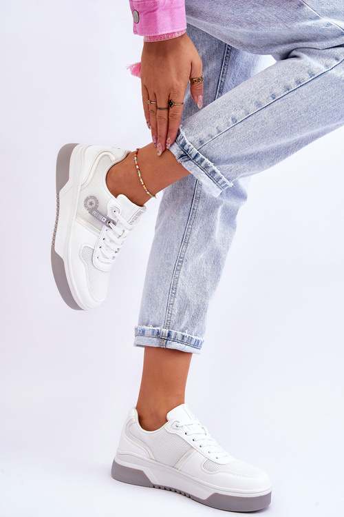 Classic Sneakers Memory Foam System Big Star LL274A024 White