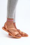 Sandały Z Brokatem Damskie Pomarańczowe 82429 Ipanema Vibe Sandal Fem