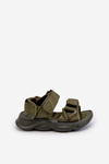 Kids' Green Velcro-Strap Sandals Orretta