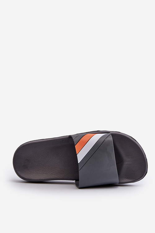 Classic Lightweight Men's Slippers Grey Bemostom