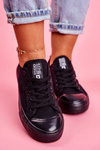 Women's Sneakers Big Star Black FF274A080