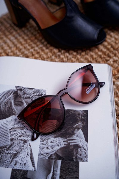 Prius PR-V41 Brown Sunglasses