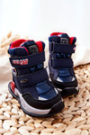 Insulated Snow Boots Navy Rizie
