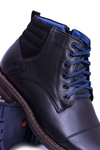 Nikopol Men's Leather Boots Black Ford Boots