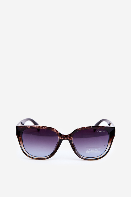 Women's Sunglasses with Gold Details UV400 Black-Pink
