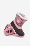 Children's Girls Snow Boots with Zipper Lee Cooper LCJ-25-10-3770 Pink