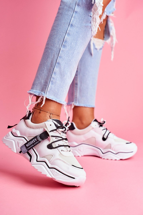 Sporty Women's Shoes White Elenis