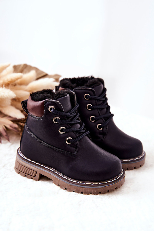 Kids' Warm-up Trapper Booties Navy Royals