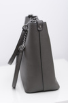 Women's Large Grey Classic Handbag