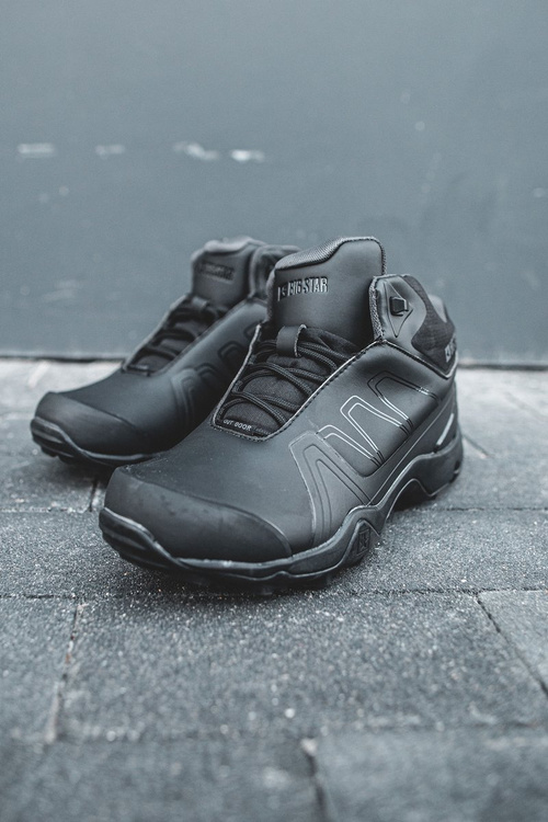 Buty Trekkingowe Męskie Big Star Czarne EE174458