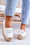 Classic Espadrilles On The Platform White Julianne