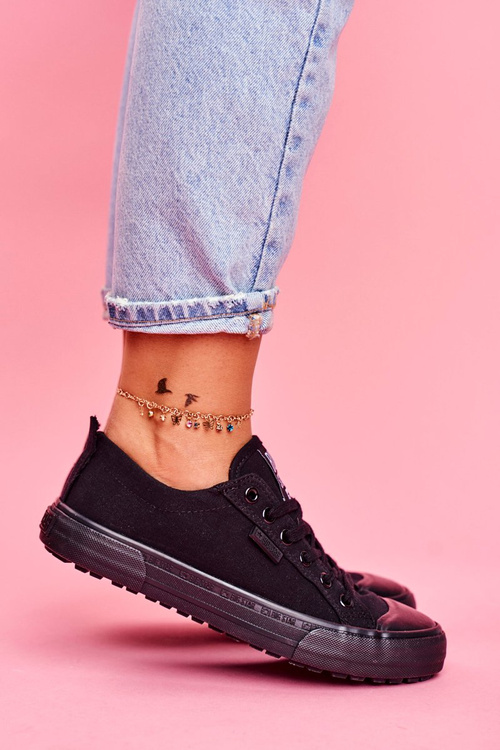 Women's Sneakers Big Star Black FF274A080