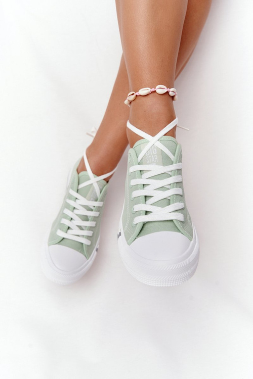 Classic Women's Sneakers BIG STAR HH274112 Green
