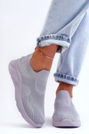Women's Slip-On Sports Shoes Grey Claris