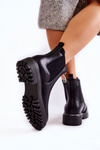Fashionable Warm Boots Black Madeleine