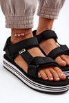 Women's Platform Sandals Lee Cooper LCW-24-05-2753L Black