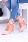 Women's Stiletto Tiered Pink Demmi
