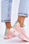 Buty Skarpetkowe Damskie Wsuwane Jasnoróżowe GOE JJ2N4081