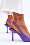 Classic Pointed Heels Violet Whitley