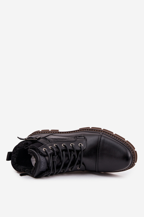 Męskie Buty Zimowe Ciemnobrązowe Wrangler 20253035.11A