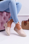 Women's Espadrilles Big Star Braided Sole Beige DD274769
