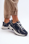 Women's Navy Blue Sports Sneakers Kildia