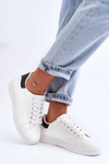 Women's Classic Sports Shoes White-Black Corrine