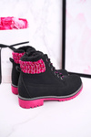 Children's Boots Insulated With Fur Black Forest