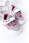Children's Sport Shoes Sneakers White-Pink Space Ride