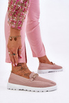 Women's Slip-On Sneakers With Embellishment Pink Alena