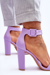 Heel Sandals Violet Georgina