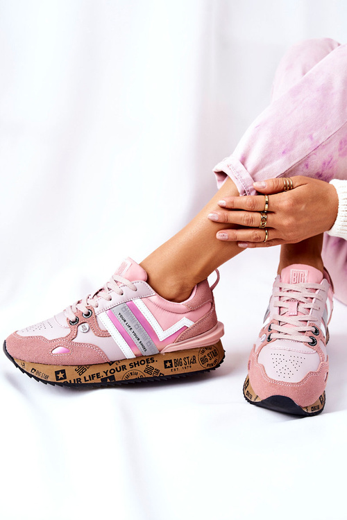 Women's Sports Shoes Big Star II274298 Pink