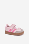 Sports Shoes Sneakers Kids Velcro Pink Adelina