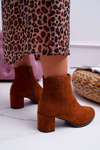 Women's Heeled Boots Sergio Leone Camel BT520
