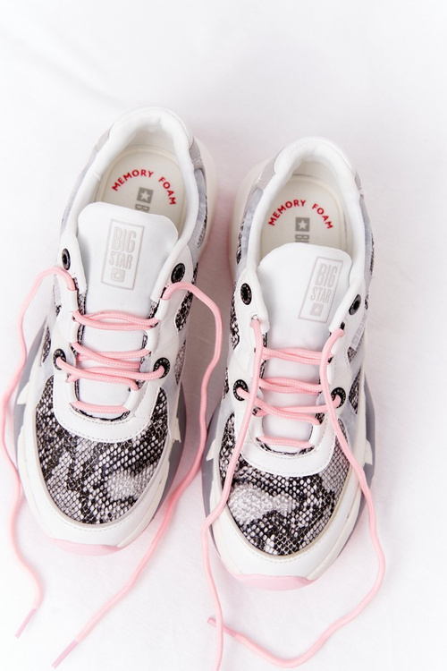 Women's Sneakers Memory Foam Big Star HH274326 White