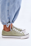 Classic Low Women's Sneakers Light green Vegas