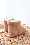Children's Insulated Snow Boots Beige Gooby