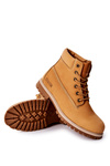 Leather Boots Trappers Big Star II174264 Camel