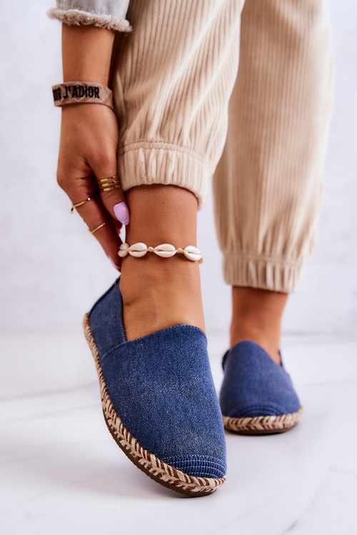 Classic Espadrilles Big Star JJ274902 Blue